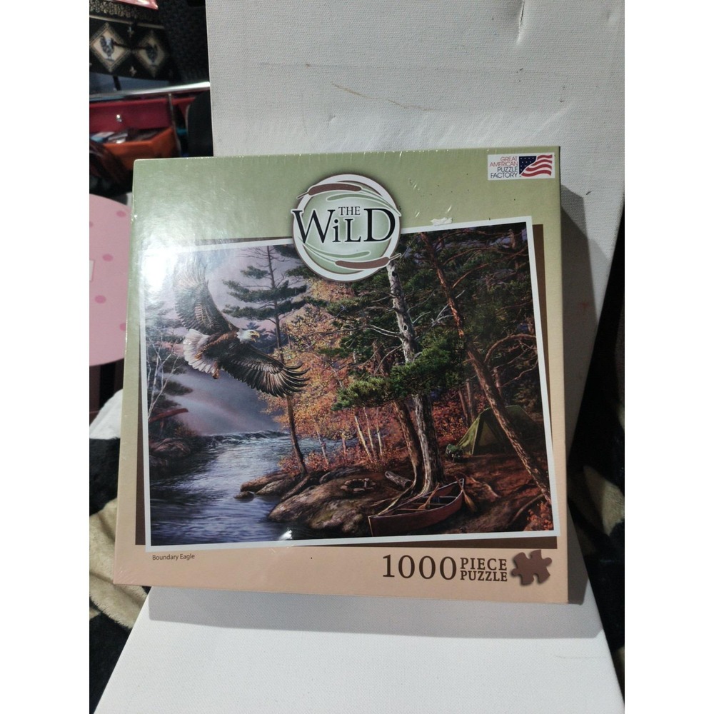 Boundary Eagle The Wild 1000 Piece Jigsaw Puzzle Great American Puzzle Factory